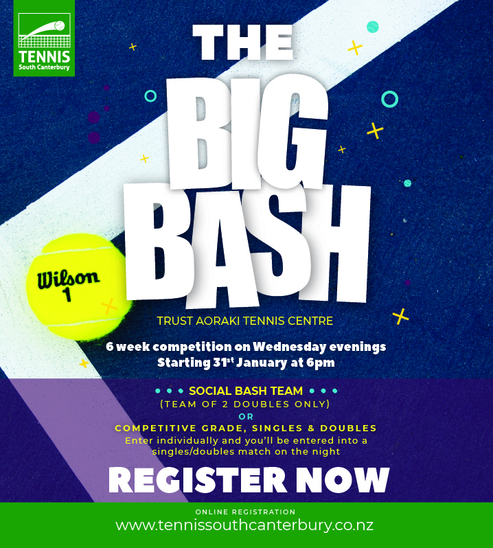 The Big Bash 2025 Tennis South Canterbury