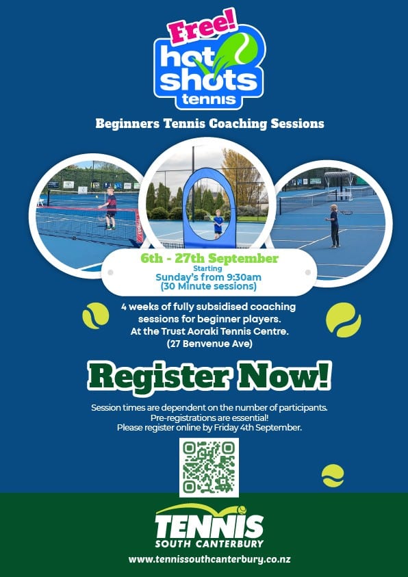 Sundays FREE Hotshots Tennis